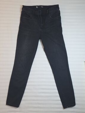 Kut from the Kloth Charcoal Black Skinny Jeans; 4